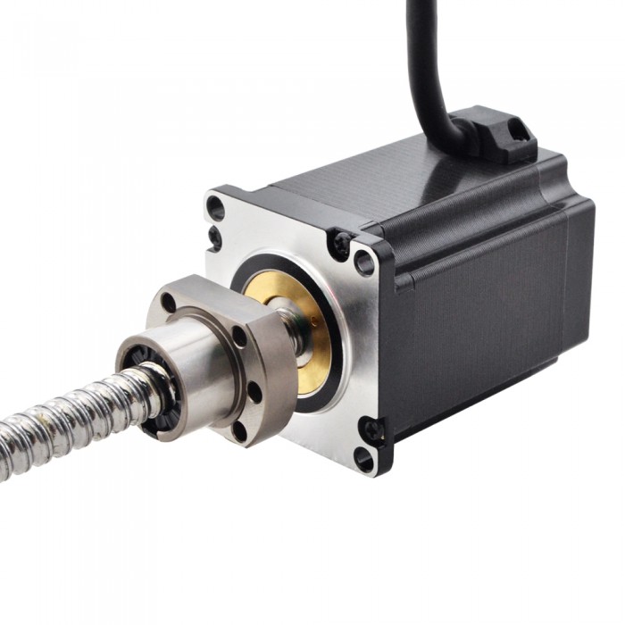 NEMA 23 Externer Linearer Schrittmotor Kugelumlaufspindel 1.8 Grad 1.8Nm 4A Linearaktuatoren mit Schrittmotor