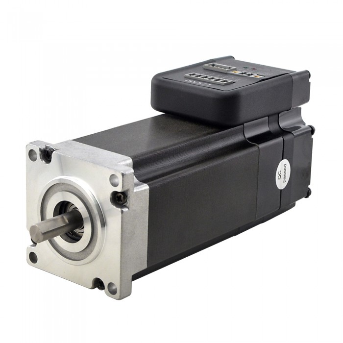 Kurzer Schaft NEMA 23 Integrierter Servomotor 180W 3000 U/min 0.6Nm 20-50VDC Servomotor