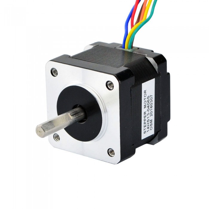 Nema 14 Schrittmotor 1,8 Grad 10Ncm 0.4A 10V 6 Drähte Unipolar Kleiner Hybrid-Schrittmotor