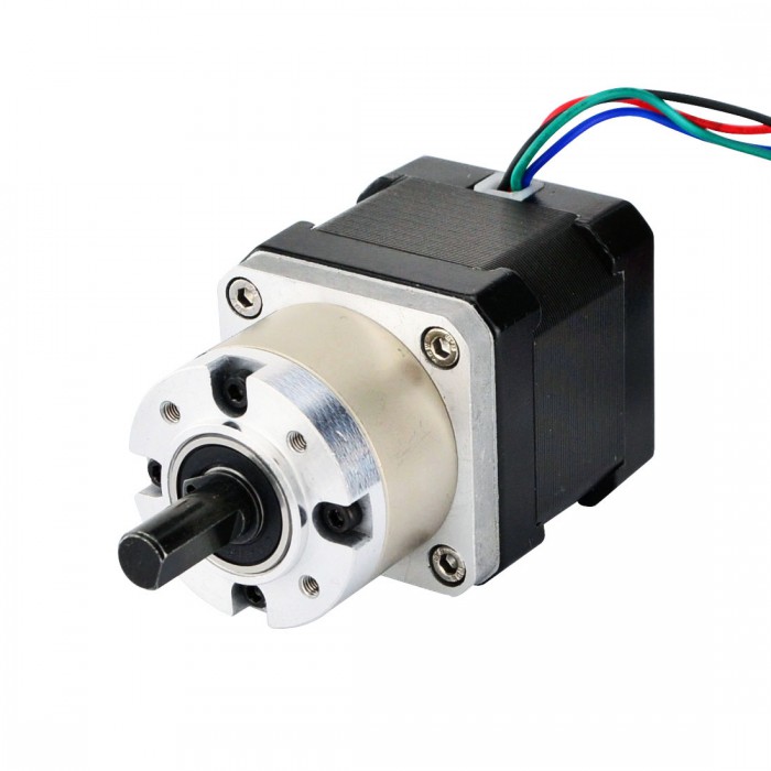 Nema 17 Schrittmotor Bipolar Planetengetriebe Schrittmotor 5:1 36Ncm 2.8V Getriebe Schrittmotor