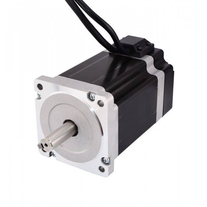 Nema 34 Closed Loop Schrittmotor mit Encoder 1000CPR 7,0 Nm 1,8 Grad Bipolar Nema34 Geschlossener Regelkreis