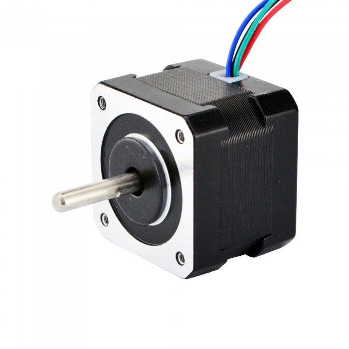 Nema 17 Schrittmotor Bipolar 1,8 deg 22Ncm 1.33A 2.8V 4 Drähte Hybrid-Schrittmotor