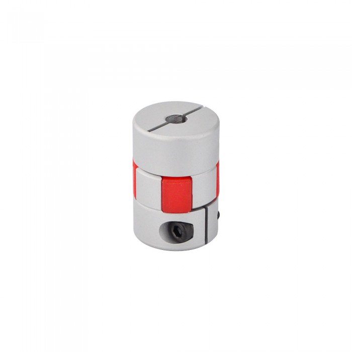 6.35mm-10mm Flexible Backenkupplung Wellenkupplung 20 x 30mm Schrittmotor-Wellenkupplung