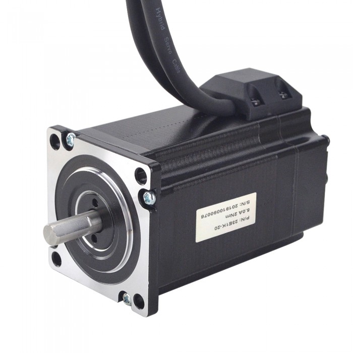 P-Serie Nema 23 Closed Loop Schrittmotor 2 Nm 1.8 Grad 5.0A mit Encoder 1000CPR 2 Phasen