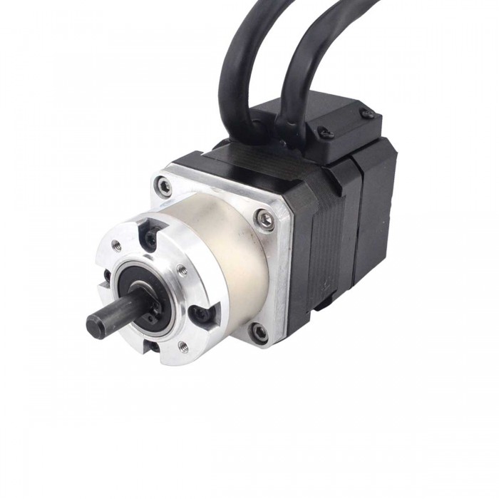 Nema 17 Closed-Loop Schrittmotor mit Getriebe 5:1 Encoder 1000CPR 1.8 Grad 0.22Nm 12V