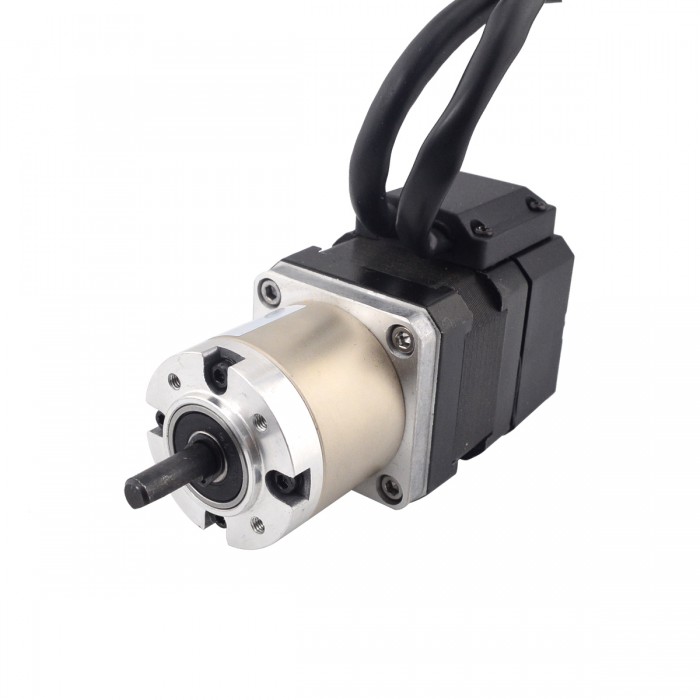 Nema 17 Closed-Loop Getriebeschrittmotor 27:1 mit Encoder 1000CPR 1.8 Grad 0.22Nm 12V