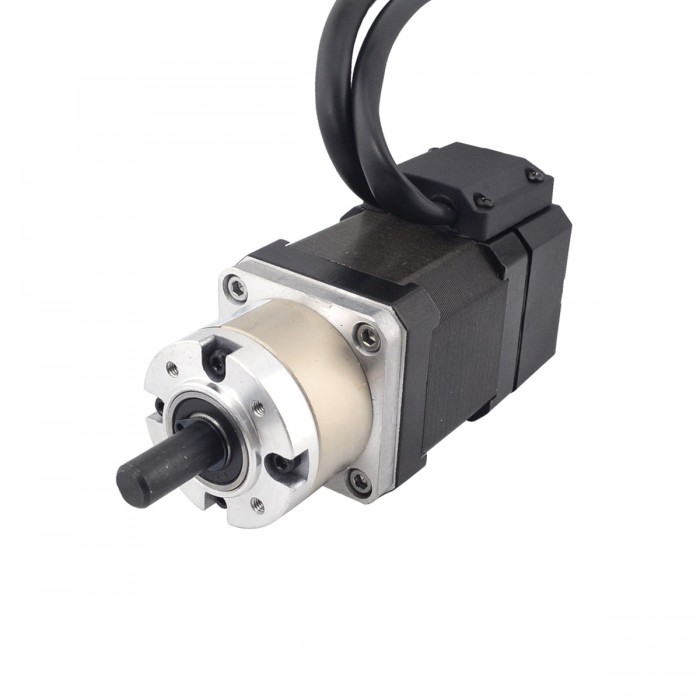 Nema 17 Closed-Loop Getriebeschrittmotor mit 5:1 Encoder 1000CPR 1.8 Grad 0.52Nm Getriebe Schrittmotor