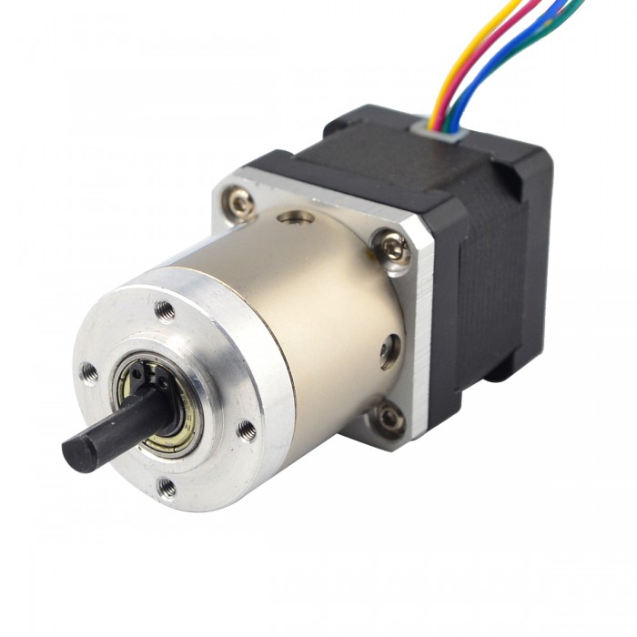 Nema 14 Getriebeschrittmotor mit 19:1 Getriebe 1.8 Grad 1A 3.20V 14Ncm Bipolar Getriebe Schrittmotor