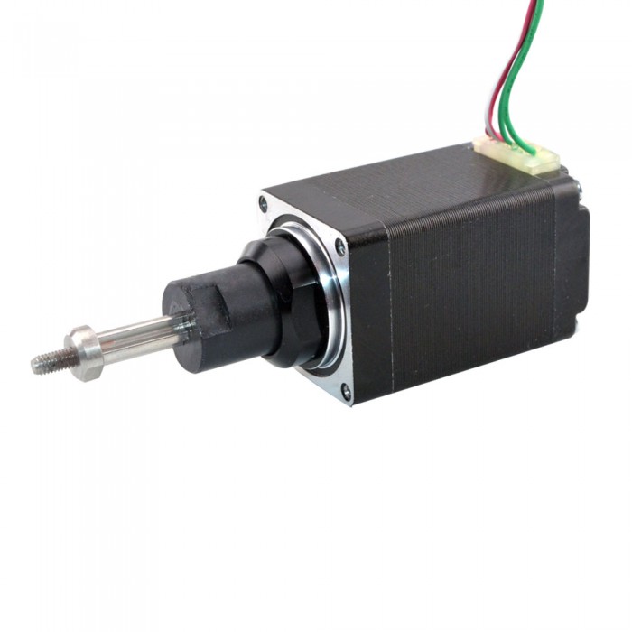 Nema 11 Captive Linear Schrittmotor 46mm Stapel 0.35A Leitung 0.635mm/0.025" Länge 12.7mm