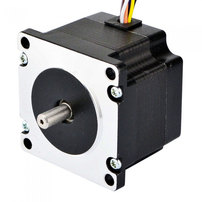 Nema 23 Schrittmotor Bipolar 1,8 Grad 0,6 Nm1,4 A 4,1 V CNCSchrittmotor mit 8 Anschlüssen