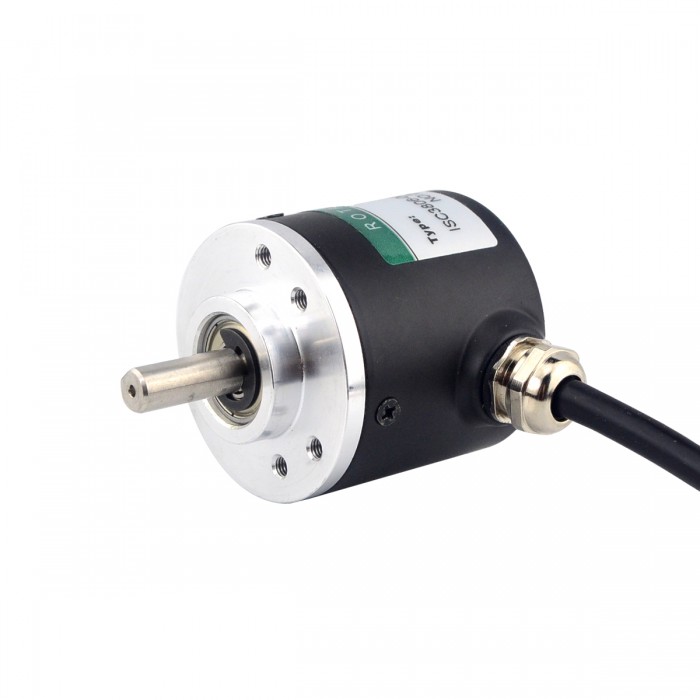 Schrittmotor Encoder 2000 CPR Inkrementaler Drehgeber Schrittmotor ABZ 3-Kanal 6 mm Vollwelle ISC3806