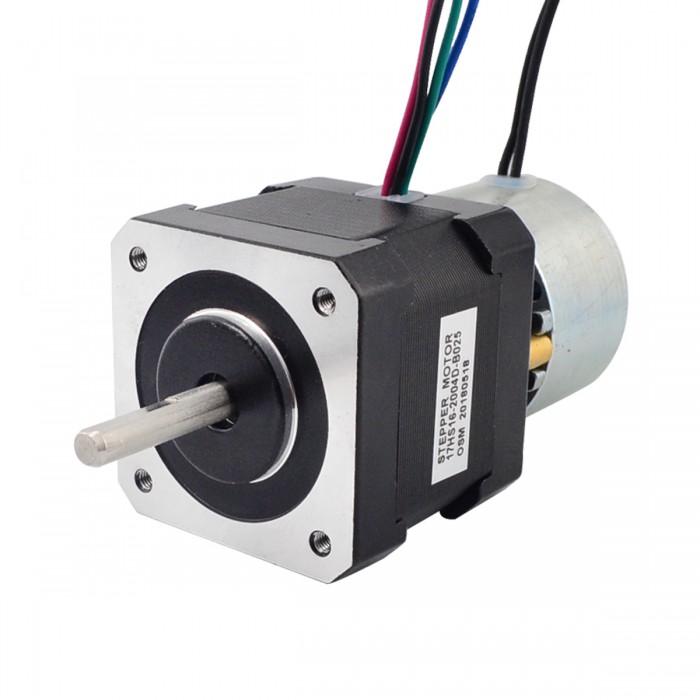 Nema 17 Schrittmotor mit Bremse 0,45 Nm 1,8 Grad 2A Bipolar Schrittmotor