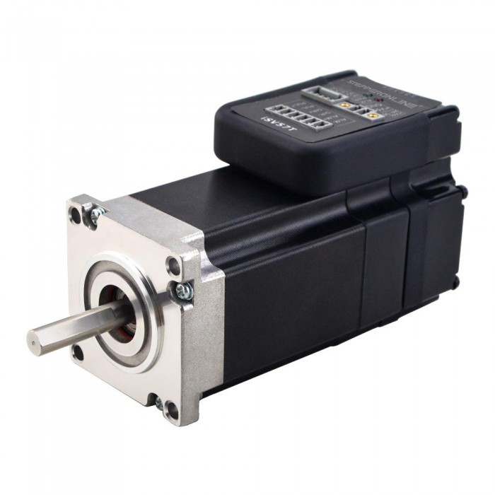 NEMA 23 Integrierter Servomotor 130W 3000rpm 0.45Nm 20-50VDC BÃ¼rstenloser DC-Servomotor