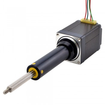 NEMA 11 Unverlierbarer Acme-Linearschrittmotor 1.0A 1.8° 0.1Nm 46mm Stapel Führen 5.08mm