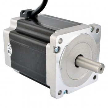 Doppelwelle Nema 34 CNC-Schrittmotor 8,5 Nm 5A 1.8 Grad 5V für CNC-Fräsfräsmaschine