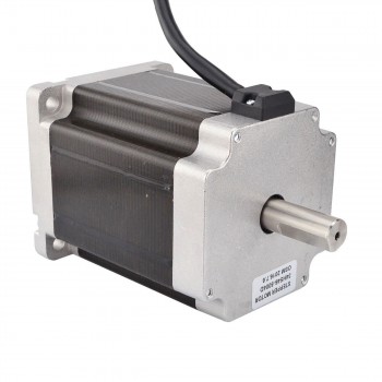 Doppelwelle Nema 34 CNC-Schrittmotor 8,5 Nm 5A 1.8 Grad 5V für CNC-Fräsfräsmaschine