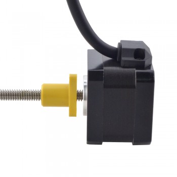 NEMA 17 External Acme Schrittmotor Linearaktuator 1.5A 1.8° 0.3Nm 34mm Stapel Führen 1.27mm Leitungslänge 150mm