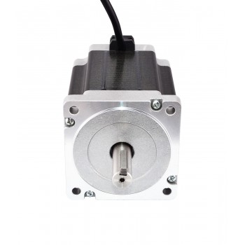 Keilnut Doppelwelle Nema 34 CNC-Schrittmotor 1.8 Grad 8,5 Nm 5A 5V 4 Drähte CNC Schrittmotor