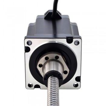 NEMA 34 Externer linearer Schrittmotor Kugelumlaufspindel 6.0A 1.8° 8Nm 6A Linearaktuatoren mit Schrittmotor