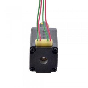 NEMA 8 Unverlierbarer Acme-Linearschrittmotor 0.5A 38.2mm Stapel Führen 2mm(0.07874