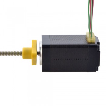 NEMA 8 Externer ACME Schrittmotor Linearaktuator 1.8 Grad 0,5A 0.02Nm Linearaktuatoren mit Schrittmotor