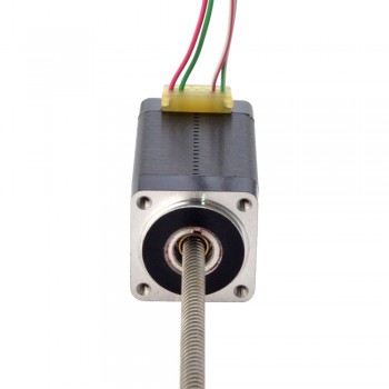 NEMA 8 Non-Captive Acme-Linearschrittmotor 0.5A 38.2mm 0.02Nm 0.5A 38,2mm Stapelschraube Steigung 4mm