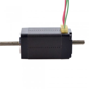 NEMA 8 Non-Captive Acme-Linearschrittmotor 0.5A 38.2mm 0.02Nm 0.5A 38,2mm Stapelschraube Steigung 4mm