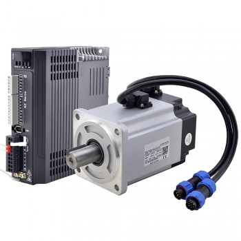 T6-Serie 750W AC Servomotor Kit 3000 U/min 2,39 Nm mit Bremse 17-Bit-Encoder IP65