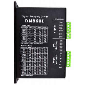 Digitaler Schrittmotortreiber 20-80 V 2,4-7,2 A für Nema 34 CNC Schrittmotor