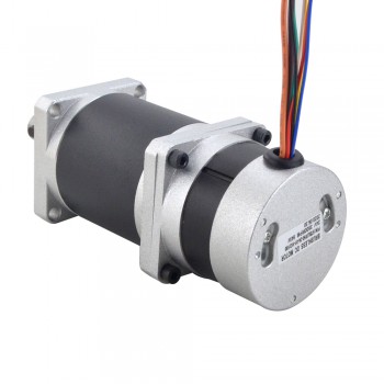 24V Bürstenloser Gleichstrommotor mit 100:1 Getriebe 84W 35 U/min 3 Phasen BLDC-Motor