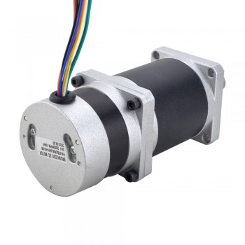 24V Bürstenloser Gleichstrommotor mit 100:1 Getriebe 84W 35 U/min 3 Phasen BLDC-Motor