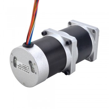 24V Bürstenloser Gleichstrommotor mit 50:1 Getriebe 172W 70 U/min 3 Phasen BLDC-Motor