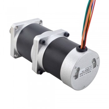 24V Bürstenloser Gleichstrommotor mit 50:1 Getriebe 172W 70 U/min 3 Phasen BLDC-Motor