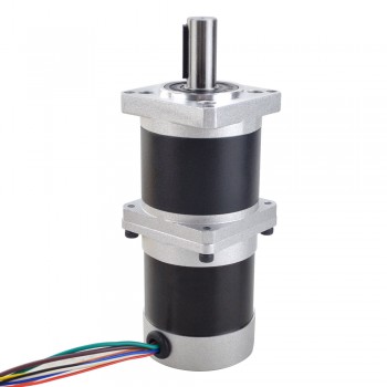 24V Bürstenloser Gleichstrommotor mit 50:1 Getriebe 172W 70 U/min 3 Phasen BLDC-Motor