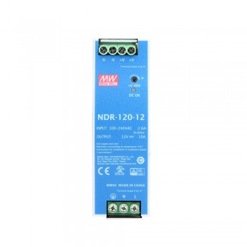 NDR-120-12 MEAN WELL 120W 12 V DC Netzteil Hutschiene 10A 115/230 VAC Einzelausgang Industrielle CNC-DIN-SCHIENE