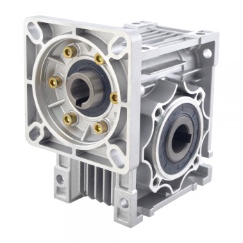NMRV50 Schneckengetriebe 50:1 für Nema 42 Schrittmotor 19 mm Eingangswellendurchmesser