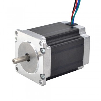 Nema 23 Schrittmotor Bipolar 1,8 Grad 1,9 Nm 2,8A 3,2V 4 Drähte 2 Phasen CNC Schrittmotor