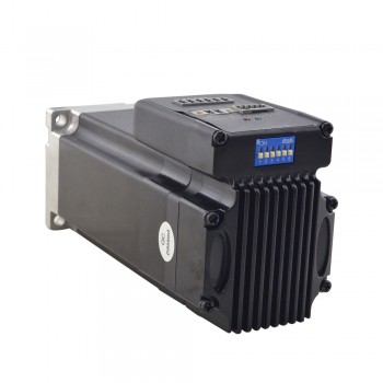 Kurzer Schaft NEMA 23 Integrierter Servomotor 180W 3000 U/min 0.6Nm 20-50VDC Servomotor