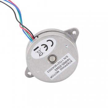 Runder Nema 14 Schrittmotor 0,9 Grad 5Ncm 0,5A 8,5V Φ36x12mm 4 Drähte Bipolar Hybrid-Schrittmotor