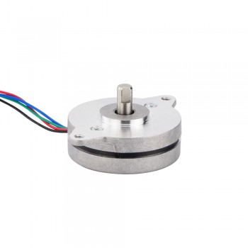 Runder Nema 14 Schrittmotor 0,9 Grad 5Ncm 0,5A 8,5V Φ36x12mm 4 Drähte Bipolar Hybrid-Schrittmotor