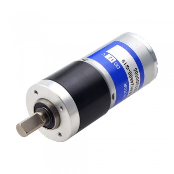 12V Kleiner Gebürsteter Gleichstrommotor 0.46Kg.cm 237 U/min mit 19:1 Planetengetriebe DC Gebürstetergetriebemotor