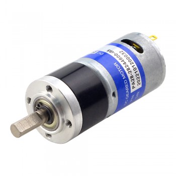 Gebürsteter Mini Gleichstrommotor 24V 0.24Kg.cm 888 U/min mit 5.18:1 Planetengetriebe