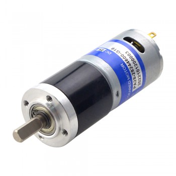 Gebürstet DC Getriebemotor 24V 0.8Kg.cm 239 U/min mit 19.2:1 Planetengetriebe Gleichstrommotor mit Gebürstete