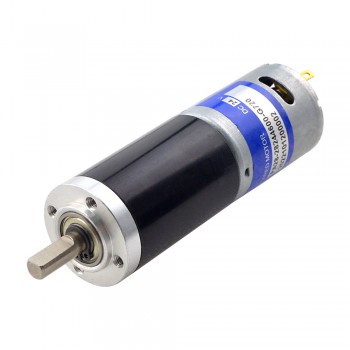 24V Bürstenlose DC Getriebemotor 24V 22 kg.cm 6.4 U/min mit 720:1 Planetengetriebe DC Bürstengetriebemotor