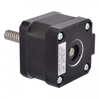 Nema 17 Externer Linear Schrittmotor 34 mm Stapel 0,4 A Leitung 8 mm Länge 32 mm für DIY 3D Drucker Kits