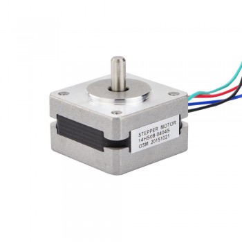 Nema 14 Schrittmotor 10 Volt 1.8 Grad 5Ncm 0,4A 10V 4 Drähte Bipolar Hybrid-Schrittmotor