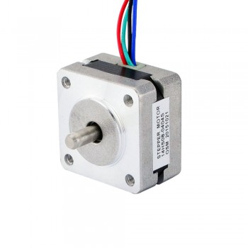 Nema 14 Schrittmotor 10 Volt 1.8 Grad 5Ncm 0,4A 10V 4 Drähte Bipolar Hybrid-Schrittmotor