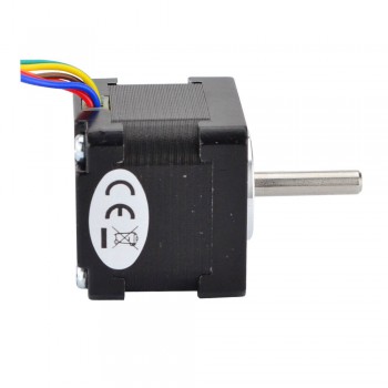 Nema 14 Schrittmotor 1,8 Grad 10Ncm 0.4A 10V 6 Drähte Unipolar Kleiner Hybrid-Schrittmotor