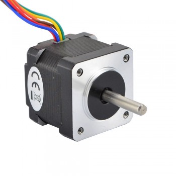 Nema 14 Schrittmotor 1,8 Grad 10Ncm 0.4A 10V 6 Drähte Unipolar Kleiner Hybrid-Schrittmotor