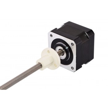 Nema 17 Externer Schrittmotor Linearaktuator 34mm Stapel 0.7A Leitung 4.877mm/0.192